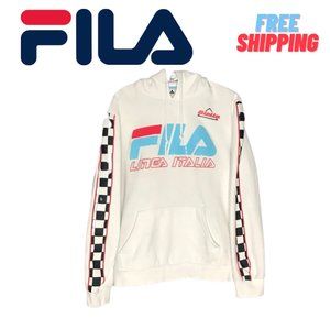 Vintage FILA Checkered Hoodie
